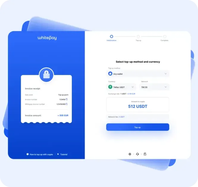 Crypto Top-Ups